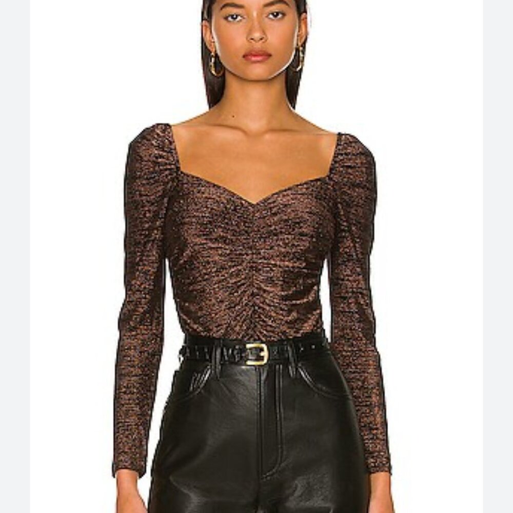 MINKPINK Imane Ruched Top